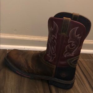Steal Toed Justin Boots